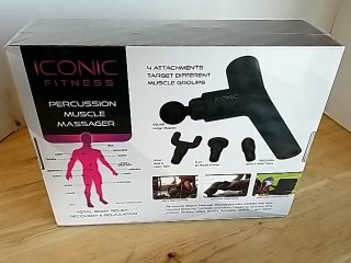 Item #93 — New Iconic Fitness Percussion Muscle Massage Sealed photo 3 of 3
