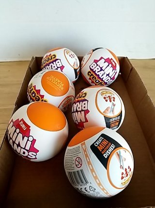 Item #57 — New Mini Brands Toy Balls in Box