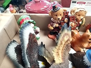 Item #238 — Box of Holiday Figurines Good cond photo 5 of 5