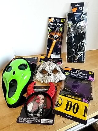 Item #81 — New Halloween Costume Accessories Lot photo 1 of 5