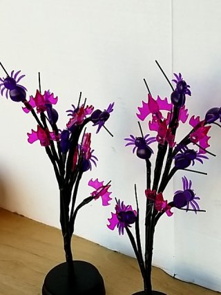 Item #370 — New Purple Spider Halloween Decor Each 14 inch photo 2 of 2