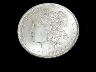 Item #78 — 1904 S Morgan Silver Dollar
