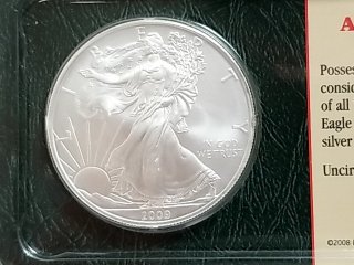 Item #1 — 2009 American Eagle silver dollar photo 2 of 3