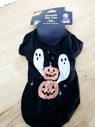 Item #177 — New Halloween Pet Shirt with Pumpkins photo 1 of 4