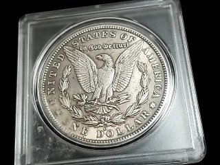 Item #65 — 1891 O Morgan Silver Dollar photo 2 of 2
