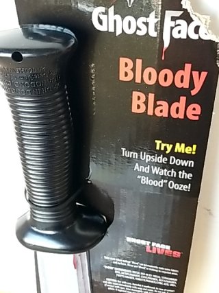 Item #396 — Ghost Face Bloody Blade Knife photo 2 of 3