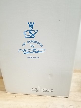 Item #52 — Porcelain collectible, mint in box, 15 inch, numbered photo 6 of 6