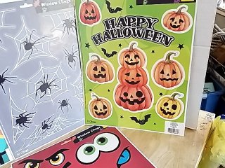 Item #54 — New Halloween Window Cling Set photo 4 of 4