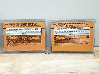 Item #67 — Ken Griffey Jr. Rookie Cards, 1989 Donruss and Fleer photo 6 of 7