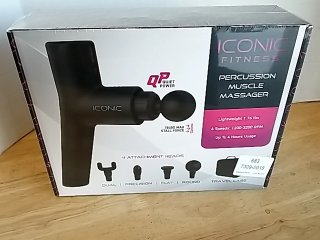 Item #93 — New Iconic Fitness Percussion Muscle Massage Sealed photo 1 of 3