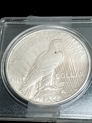Item #10 — 1926 D Silver Peace Dollar photo 2 of 2