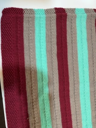 Item #464 — Handmade afgan 34 x 30 inch photo 2 of 3