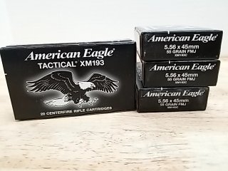Item #33 — American Eagle 5.56 x 45mm ammo, 80 rounds, cant ship