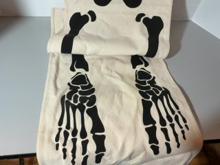 Item #511 — Skeleton Halloween Banner 6 ft photo 3 of 3