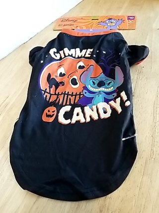 Item #80 — New Disney Stitch Halloween Dog Shirt M photo 1 of 2