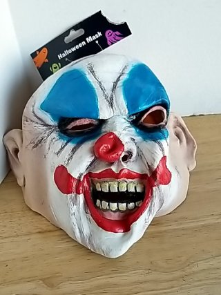 Item #315 — New Creepy Clown Halloween Mask