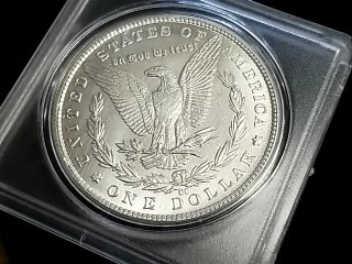Item #20 — 1885 CC Morgan Silver Dollar, RARE photo 2 of 2
