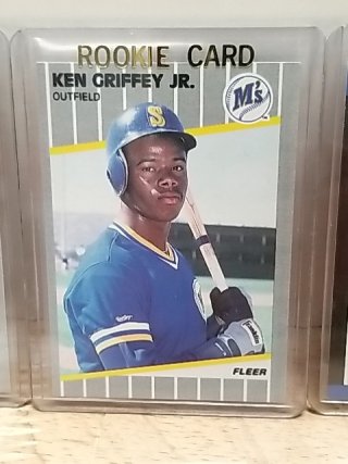Item #67 — Ken Griffey Jr. Rookie Cards, 1989 Donruss and Fleer photo 4 of 7
