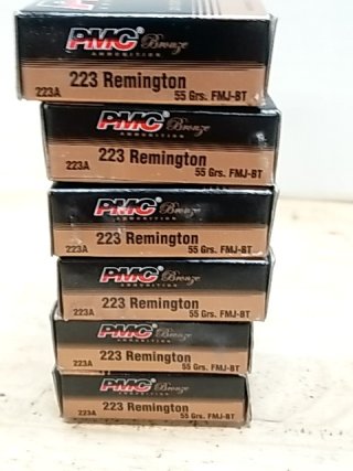 Item #30 — PMC Bronze 223 Remington, 120 rounds, cant ship photo 2 of 2