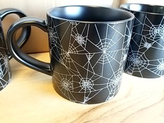 Item #62 — New Black Spider Web Mugs Set photo 3 of 3