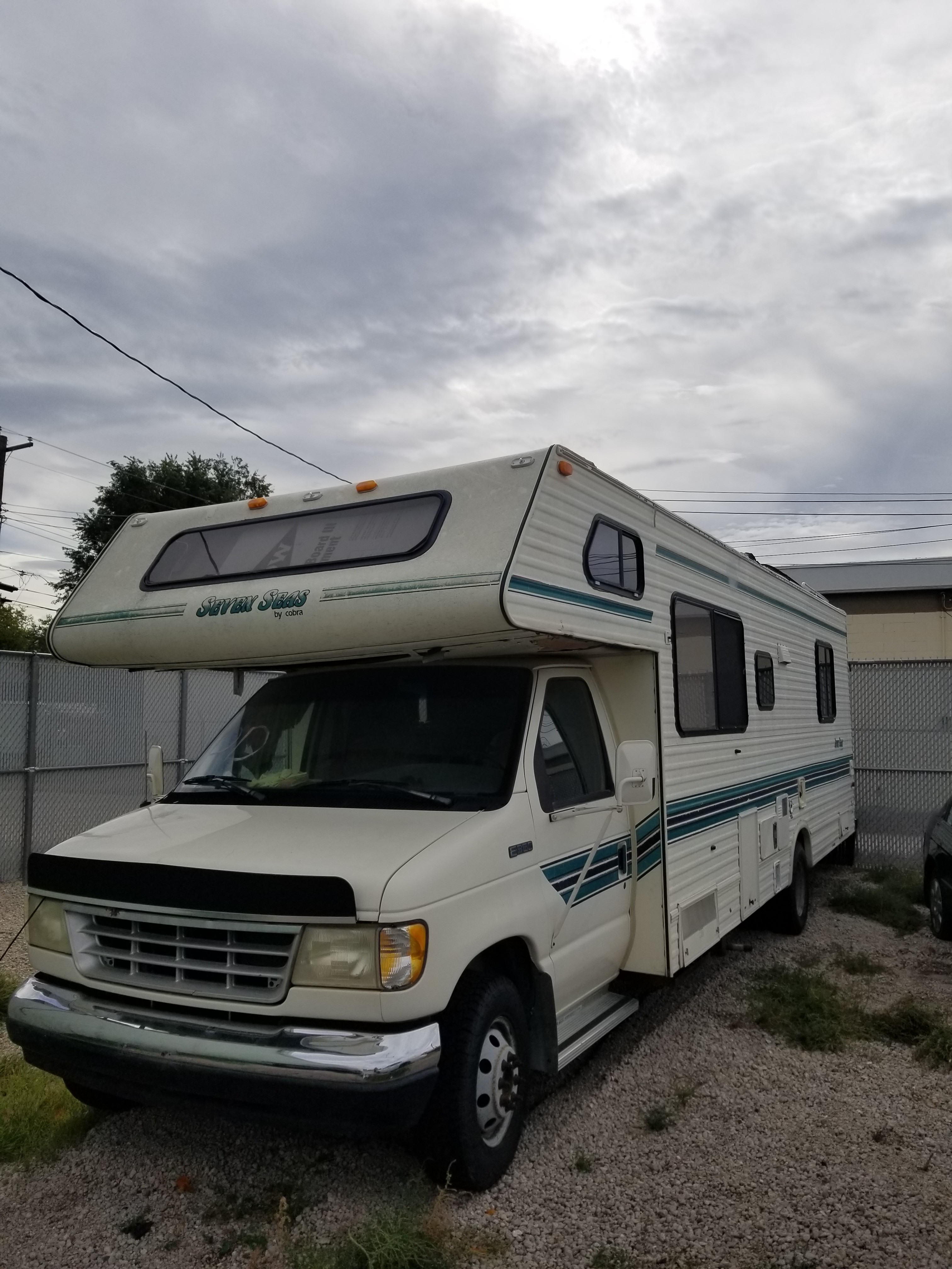 Item #1 — 1993 White Ford Econoline	26-00299 photo 1 of 5