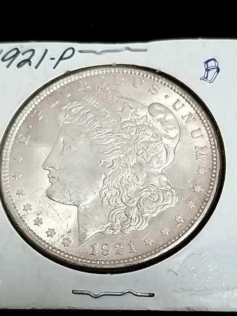 Item #53 — 1921-P Morgan Silver Dollar photo 1 of 2