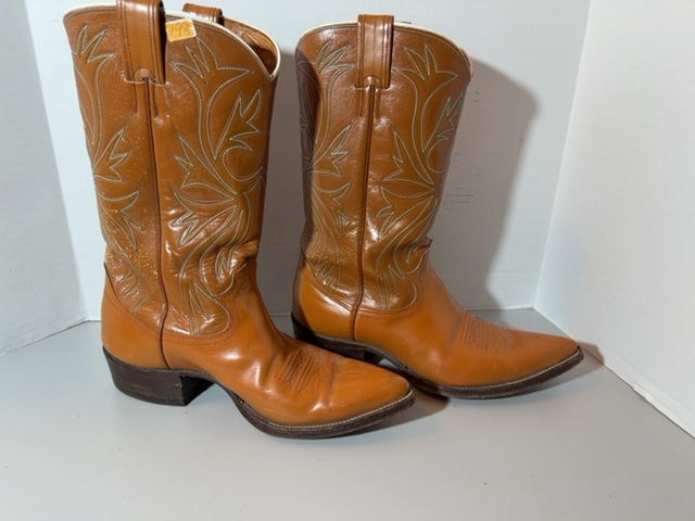 Item #198 — Men’s Nocona leather boots, size 9 1/2 D photo 1 of 6