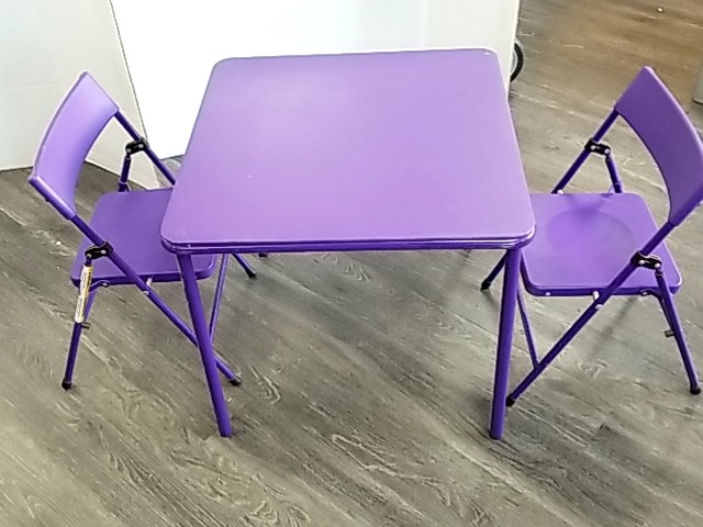 Item #72 — KIDS Table and Chair Set Table approx 24 by 24 by 24 photo 1 of 3
