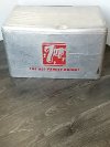 Item #85 — VINTAGE 7UP Metal Cooler 22 by 14 by 13 inch photo 3 of 8