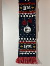Item #306 — Miller Lite Holiday hat and scarf set, adult size photo 4 of 6