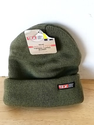 Item #133 — New mens insulated beanie