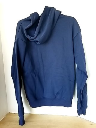 Item #165 — New Navy Blue Zip-Up Hoodie Mens small photo 2 of 2