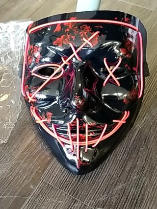 Item #126 — New LED Halloween Mask