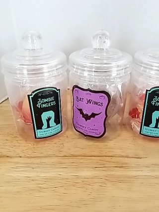 Item #282 — New Halloween Candy Jars Set photo 2 of 4
