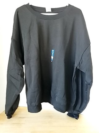 Item #142 — New Black Oversized Sweatshirt Mens 2cl