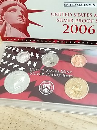 Item #76 — 2006 US Mint Silver Proof Set photo 3 of 5
