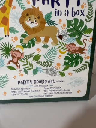 Item #300 — Jungle Party in a Box Set Sealed photo 2 of 3