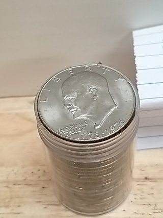 Item #150 — 1971-1978 Eisenhower Dollars, 24 total photo 2 of 3