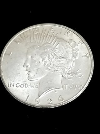 Item #16 — 1926-S Peace silver dollar