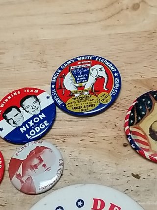 Item #137 — Vintage Presidential Campaign Buttons photo 11 of 11