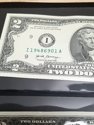 Item #50 — 60 Sequential $2 notes, please read description photo 3 of 9