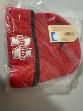 Item #201 — Husker Red Beanie Sealed