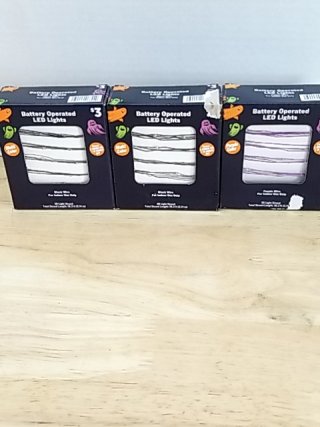 Item #64 — New Halloween LED Lights 3 Pack photo 1 of 4