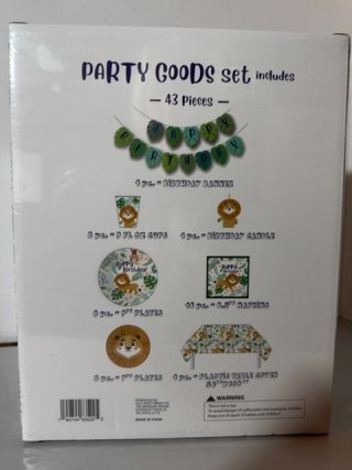 Item #300 — Jungle Party in a Box Set Sealed photo 3 of 3