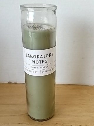 Item #119 — New Laboratory Notes Mummy Muffin Candle photo 1 of 2