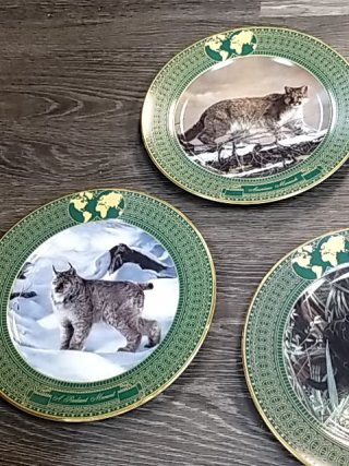 Item #367 — Set of 5 Wildlife Decorative Plates photo 4 of 5