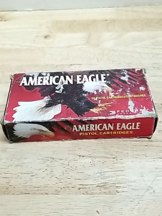 Item #26 — American Eagle .380 Auto Ammo, 50 Rounds, cant ship photo 2 of 2