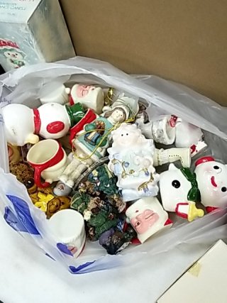 Item #368 — CHRISTMAS Ornaments & Figurines Lot photo 5 of 6
