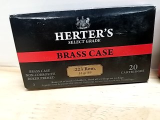 Item #4 — Herter's .223 Remington Ammo 40 Rounds, cant ship photo 2 of 2
