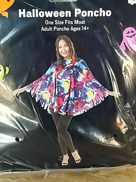 Item #293 — New Halloween Poncho
